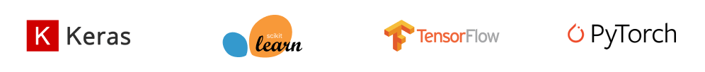 TensorFlow, PyTorch, Keras, Scikit-learn